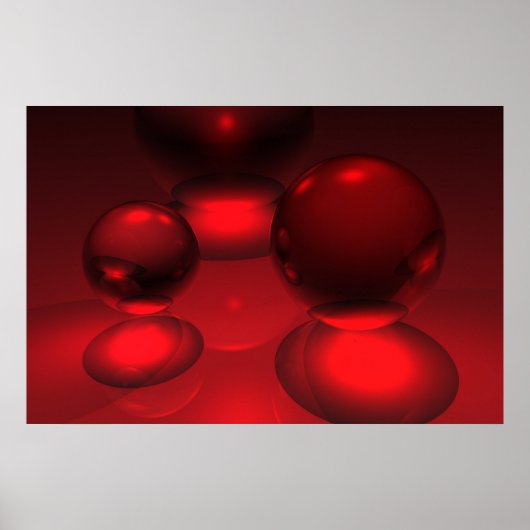 赤（赤）と赤（赤） ポスター (正面)