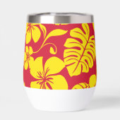 赤/金ゴールドのピンクビキニ模様 (背面)