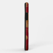 赤(金ゴールド蓮) Case-Mate iPhoneケース (裏面/右)