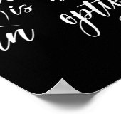 赤 – 障害は発生せず、オプションPpcm ポスター (角)