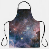 赤&青カリナ星雲ハッブル望遠鏡 エプロン (正面)