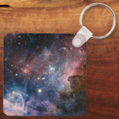赤&青カリナ星雲ハッブル望遠鏡 キーホルダー (裏面)