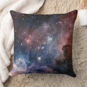 赤&青カリナ星雲ハッブル望遠鏡 クッション (ブランケット)