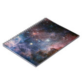 赤&青カリナ星雲ハッブル望遠鏡 ノートブック (左側)