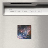 赤&青カリナ星雲ハッブル望遠鏡 マグネット (インサイチュ (食洗機))