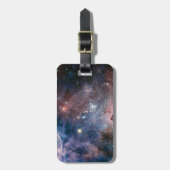 赤&青カリナ星雲ハッブル望遠鏡 ラゲッジタグ (正面縦)