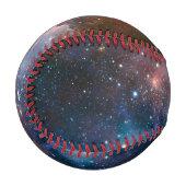赤&青カリナ星雲ハッブル望遠鏡 野球ボール (正面左)