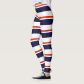 赤(青ストライプ) レギンス (左)