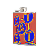 赤/青フラ食べス フラスク (左)