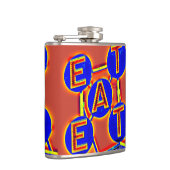 赤/青フラ食べス フラスク (右)