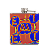 赤/青フラ食べス フラスク (裏面)