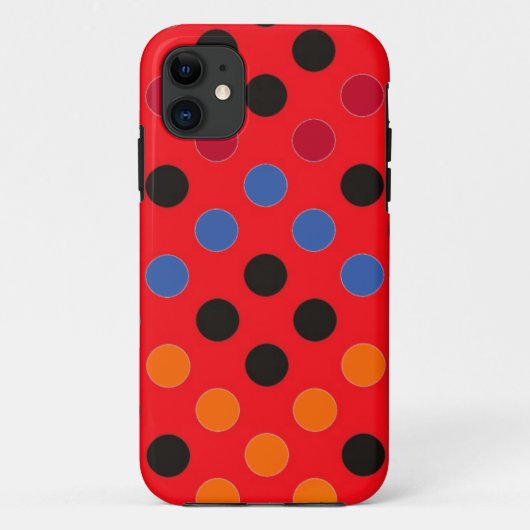 赤、青、オレンジのiPhone 5ケース Case-Mate iPhoneケース (裏面)