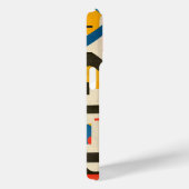 赤、青、オークレーの文字を使用するデザイン Case-Mate iPhoneケース (裏面 / 右)