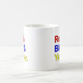 赤 青 黄 | 原色 コーヒーマグカップ (中央)