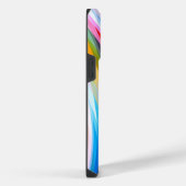 赤 青 黄 黒 iPhoneケース (右側面)