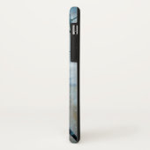 赤(鳥)ショウジョウコウカンチョウの冬の美しい雪の霜の降りた鳥 Case-Mate iPhoneケース (裏面/左)