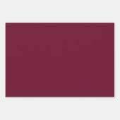 赤（鳥）ショウジョウコウカンチョウギフト悔やみや弔慰記念 ラッピングペーパーシート (正面2)