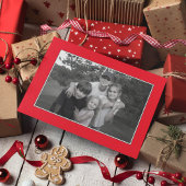 赤（鳥）ショウジョウコウカンチョウクリスマスフォトカードウィンター1写真 シーズンカード