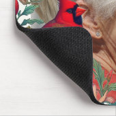 赤(鳥)ショウジョウコウカンチョウ記念記念記念撮影 マウスパッド (コーナー)