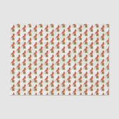 赤(鳥)ショウジョウコウカンチョウ鳥 薄葉紙 (正面)