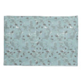 赤(鳥)ショウジョウコウカンチョウ、クリスマスの鳥 枕カバー (裏面)