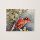 赤（鳥）ショウジョウコウカンチョウ ジグソーパズル (横)