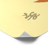 赤（鳥）ショウジョウコウカンチョウ ポスター (角)