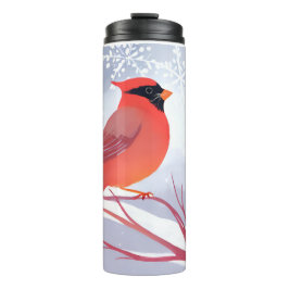 赤（鳥）ショウジョウコウカンチョウ | 美しい水絵を描色 タンブラー