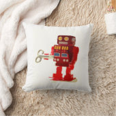 赤・黄ロボット  クッション (ブランケット)