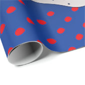 赤、黄、および青の明るい3D形状 ラッピングペーパー (ロールコーナー)