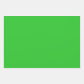 赤、黄、ライムグリーン ラッピングペーパーシート (正面3)