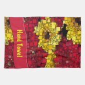 赤、黄、金ゴールドミニボックス キッチンタオル (横)