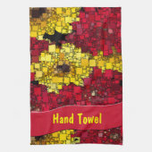 赤、黄、金ゴールドミニボックス キッチンタオル (縦)