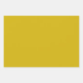 赤、黄、金ゴールド、オレンジの正方形 ラッピングペーパーシート (正面3)