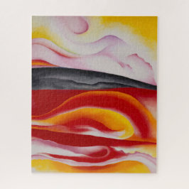 赤、黄、黒のストリーク | ジョージアオキーフェ | ジグソーパズル