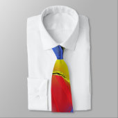 赤・黄・黒・青のネクタイ ネクタイ (タイ)