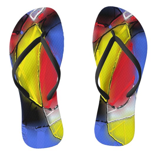 赤、黄、黒、青 ビーチサンダル (ソール)