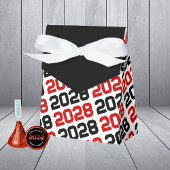 赤&黒グラードありがとうPawprintバックギフト フェイバーボックス