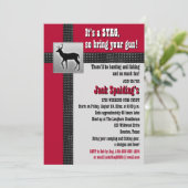 赤、黒、灰色の鹿の招待状 招待状 (スタンド正面)