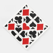 赤、黒、白のカー遊ド記号パターン (コーナー)