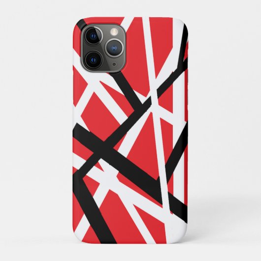 赤、黒、白のグラフィック Case-Mate iPhoneケース (裏)
