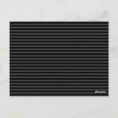 赤、黒、白の口ひげ結婚と唇 ポストカード (裏面)