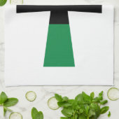 赤、黒、緑のアンク キッチンタオル (折り畳み)