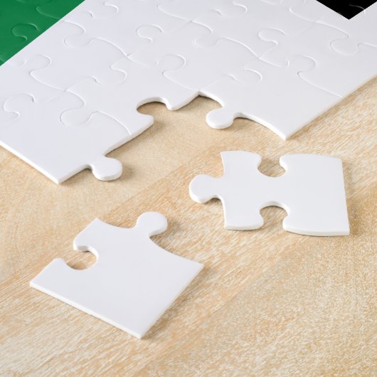 赤、黒、緑のアンク ジグソーパズル (側面)