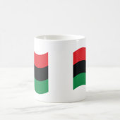 赤・黒・緑の国旗 コーヒーマグカップ (中央)