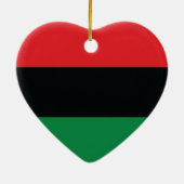 赤・黒・緑の国旗 セラミックオーナメント (裏面)