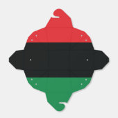 赤・黒・緑の国旗 フェイバーボックス (折り畳みなし)