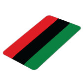 赤・黒・緑の国旗 マグネット (左側)