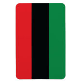 赤・黒・緑の国旗 マグネット (縦)