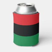 赤・黒・緑の国旗 缶クーラー (缶裏面)